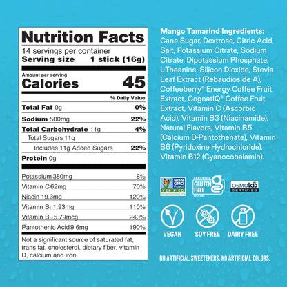 Liquid I.V.® Hydration Multiplier +Energy - BlackBerry Peach | Electrolyte Powder Drink Mix | 1 Pack (14 Servings) - Nirvana Guru