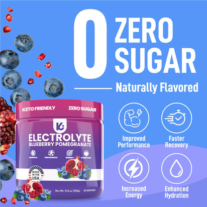 Keppi Electrolytes Powder Packets Assorted Flavors – Sugar Free Hydration Drink Mix with Potassium, Magnesium, Sodium – 30 Hydration Packets – Keto, Vegan, Fasting-Friendly, Zero Calorie - Nirvana Guru