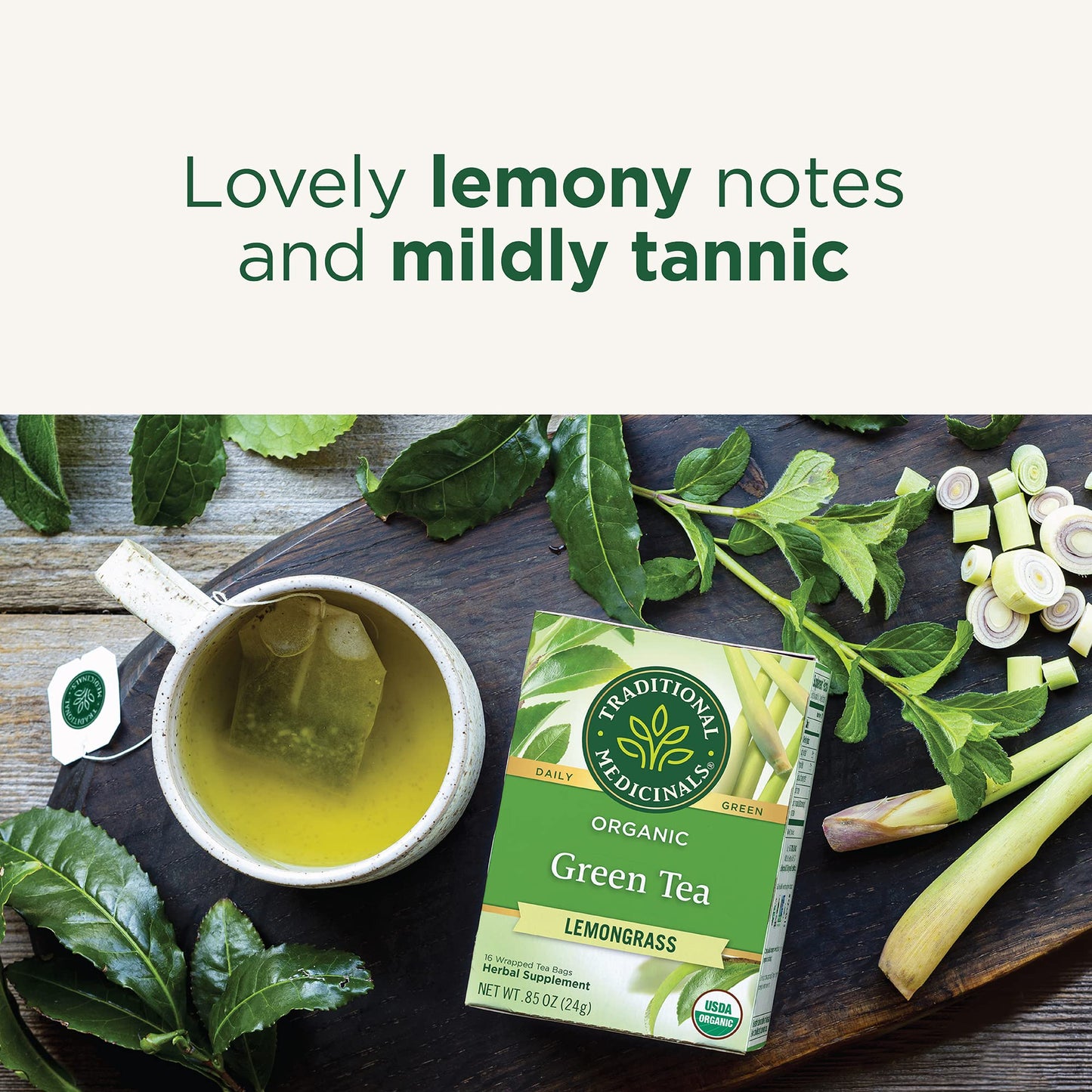 Traditional Medicinals Tea, Organic Green Tea Matcha, Genmaicha, Supports Health, 96 Tea Bags (6 Pack) - Nirvana Guru