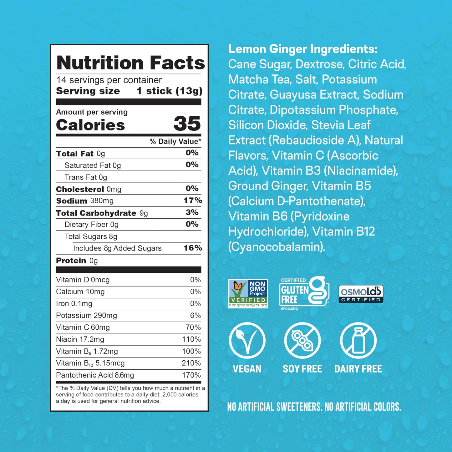 Liquid I.V.® Hydration Multiplier +Energy - BlackBerry Peach | Electrolyte Powder Drink Mix | 1 Pack (14 Servings) - Nirvana Guru