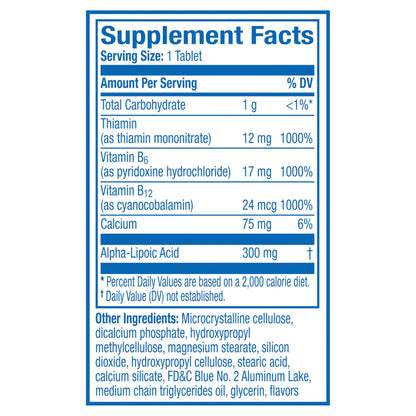 Nervive Nerve Health, with Alpha Lipoic Acid, to Fortify Nerve Health and Function in Fingers, Hands, Toes, & Feet*, and Support Healthy Circulation, ALA, Vitamins B12, B6, & B1, 30 Tablets Nirvana Guru