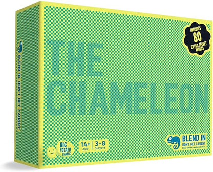 The Chameleon: Award-Winning Bluffing Board Game for Family, Adults & Friends | Includes 80 Extra Secret Words | Who is The Imposter? Nirvana Guru