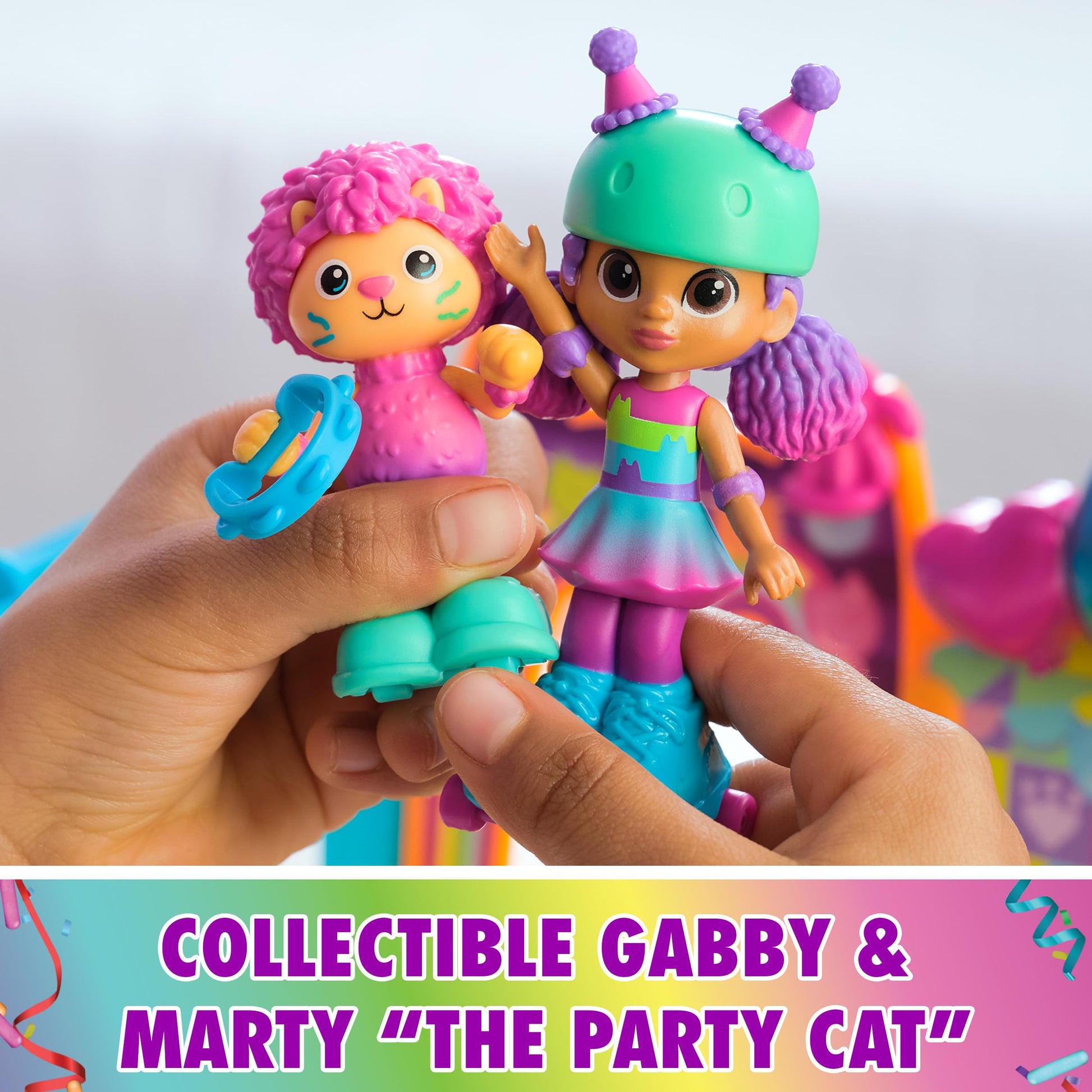 Gabby's Dollhouse, 14 Pc Celebration Dollhouse, 25-Inches Tall, with Toy Figures, Doll House Furniture & 10 Sounds, Kids Toys for Girls & Boys Ages 3+ Nirvana Guru