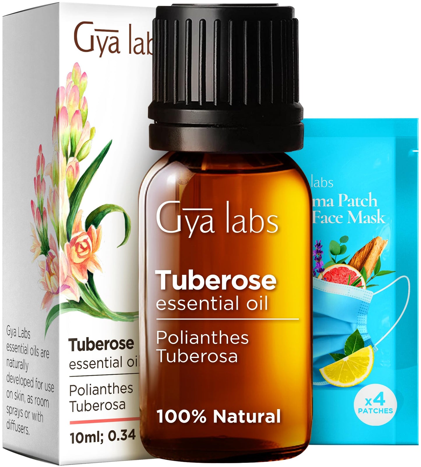 Gya Labs Frankincense Essential Oil for Face - 0.34 Fl Oz - 100% Pure Natural Frankincense Oil for Skin, Body Massages & Candle Making - Premium Grade for Wellness & Comfort - Woody & Calming Scent