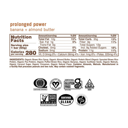 Gomacro, Nutrition Bar Oatmeal Chocolate Chip Organic 12 Count, 2.3 Ounce