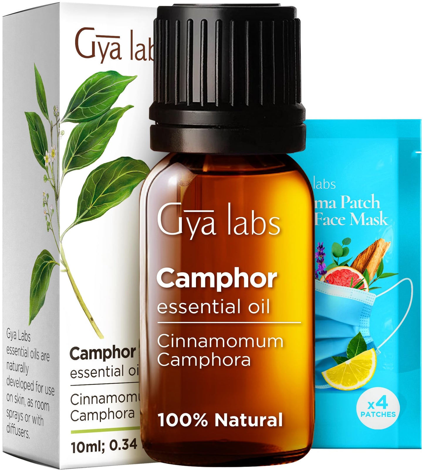 Gya Labs Frankincense Essential Oil for Face - 0.34 Fl Oz - 100% Pure Natural Frankincense Oil for Skin, Body Massages & Candle Making - Premium Grade for Wellness & Comfort - Woody & Calming Scent