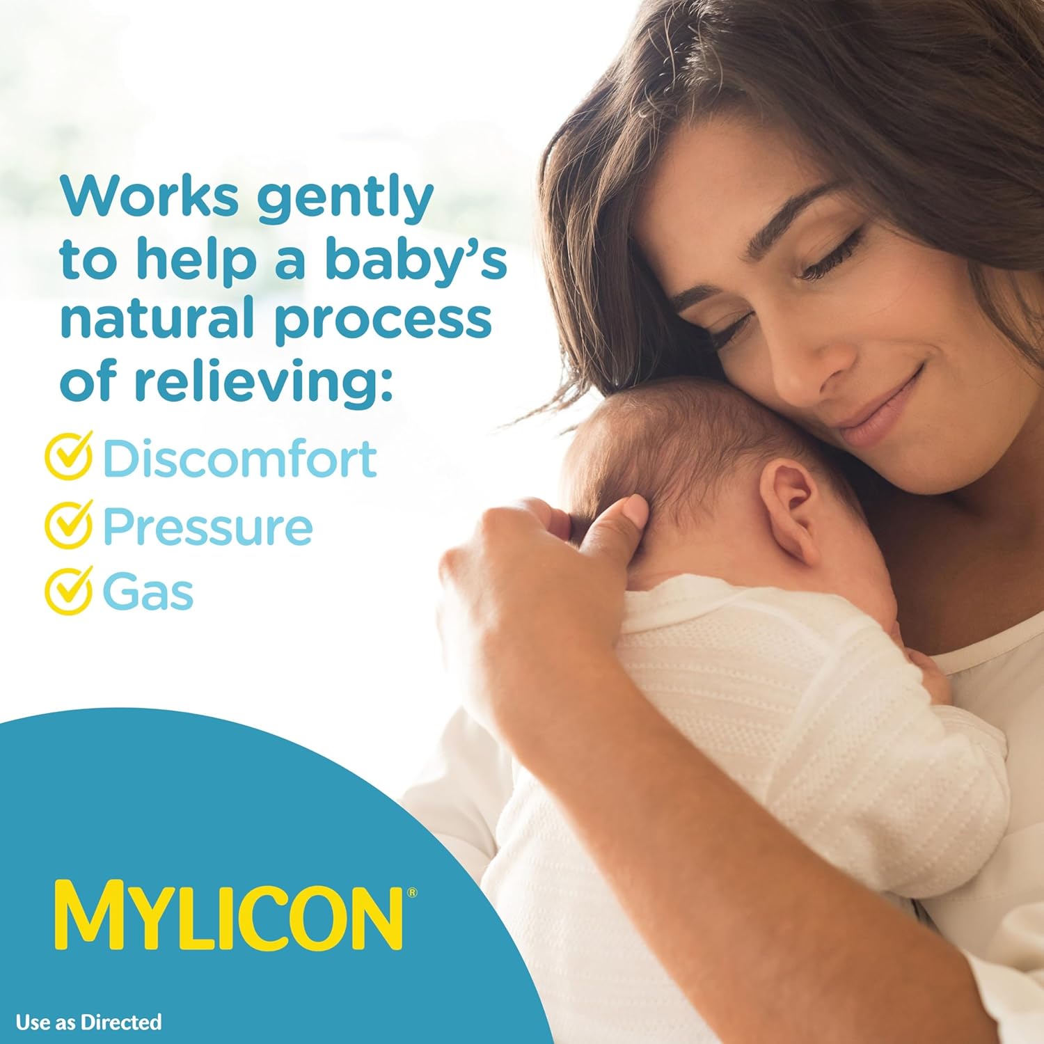 MYLICON Gas Relief Drops for Infants and Babies, Dye Free Formula, 1 Fluid Ounce (Updated Syringe) Nirvana Guru