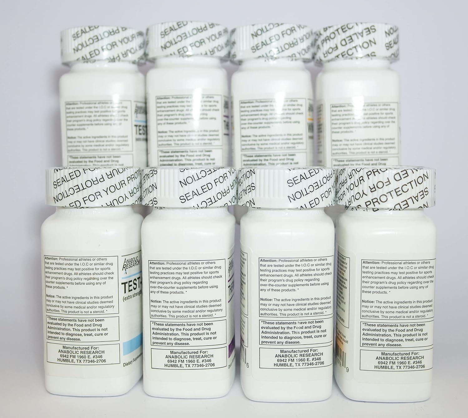 Summer Stack (Strength Support System) - Test-600x, Thermo Clen, Winn-50, VAR 10 - Capsules - 8 Count - 2 Month Supply Nirvana Guru