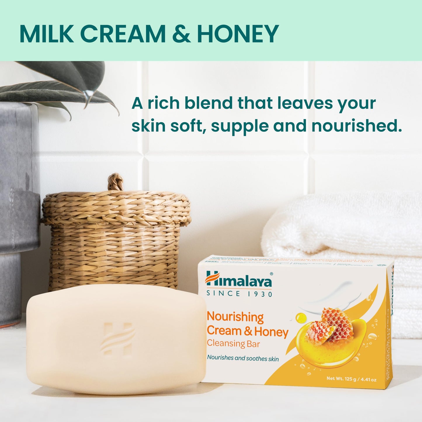 Himalaya Purifying Neem & Turmeric Cleansing Bar for Clean and Healthy Looking Skin, Free from Parabens, SLS and Phthalates, Gluten Free, Vegan, 125 g (4.41 oz), 6 Pack - Nirvana Guru