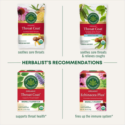 Traditional Medicinals Lozenges, Organic Morning Ease Lemon Ginger, Relieves Nausea & Morning Sickness Associated w/Normal Pregnancy, 30 Individually Wrapped Lozenges - Nirvana Guru