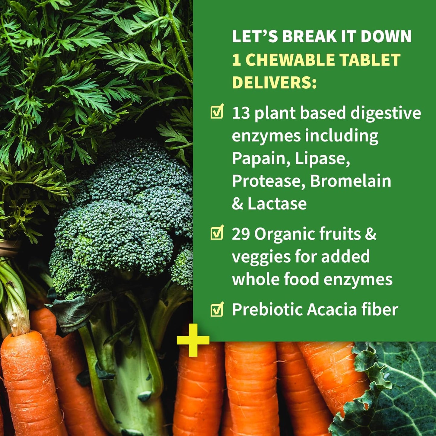 Garden of Life Dr Formulated Digestive Enzymes with Papain, Bromelain, Lipase for Digestion & Nutrient Absorption – Organic Digest+ - Vegan, Gluten-Free, Non-GMO, Tropical Fruit Flavor, 90 Chewables - Nirvana Guru