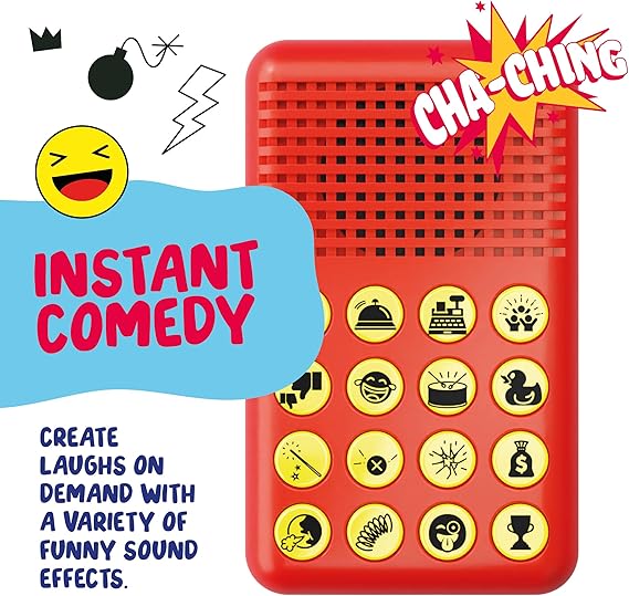 KNUCKLHEAD Sound Effects Machine - 16 Hilarious Sounds - Boys Noise Maker Prank Gifts for Kids- 6 7 8 9 10 Year Old Boy Gifts - Fun Boys Toys for Ages 8-13 - Cool Gadgets for Teens Gift nirvanaguru