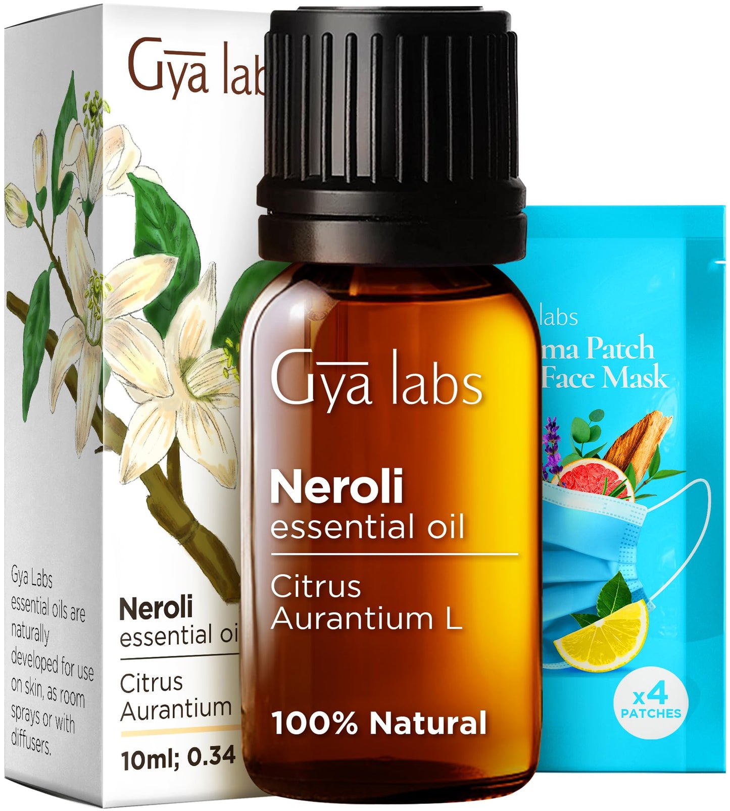 Gya Labs Frankincense Essential Oil for Face - 0.34 Fl Oz - 100% Pure Natural Frankincense Oil for Skin, Body Massages & Candle Making - Premium Grade for Wellness & Comfort - Woody & Calming Scent