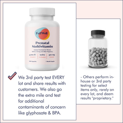 Prenatal Vitamins | Choline, folate, Vitamin D for fetal Growth, Brain Development | 26+ Vital Nutrients | Dietitian-Formulated, OBGYN Recommended, Non-GMO, 3rd Party Tested, 30 Servings Nirvana Guru