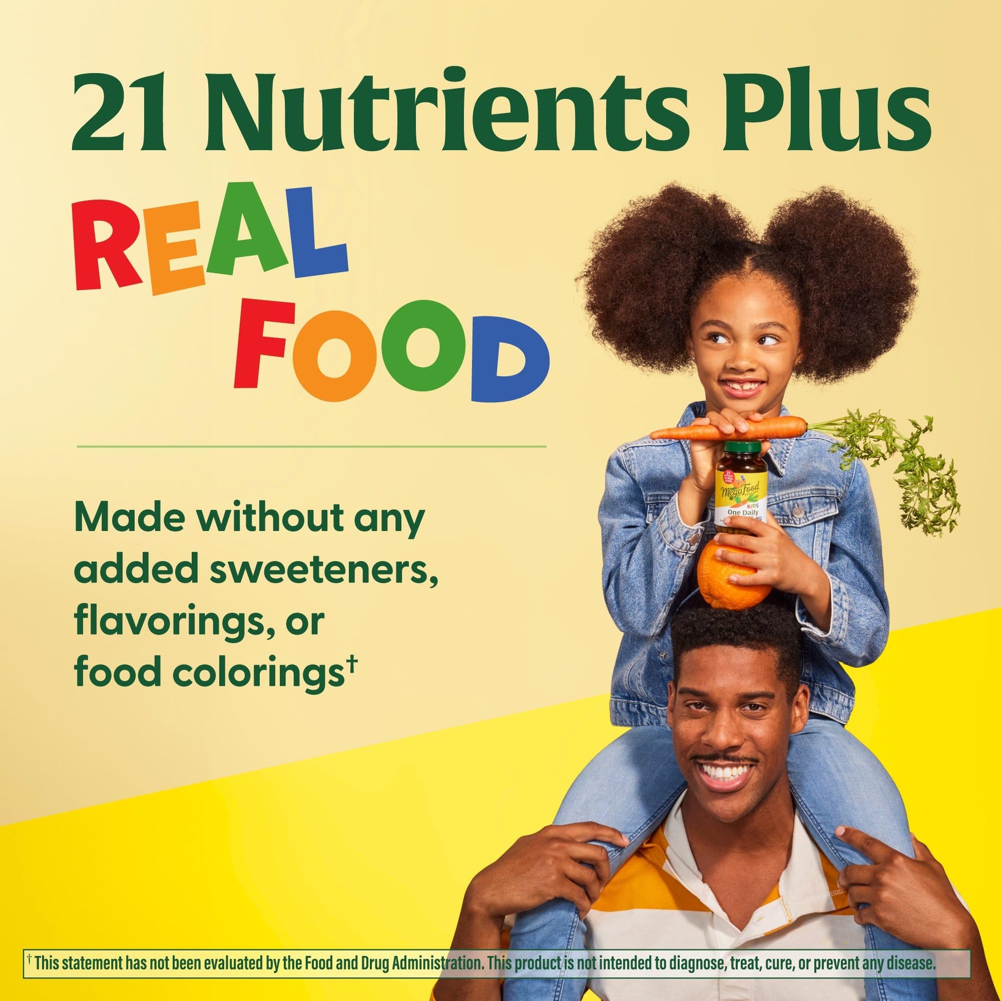 MegaFood Kids One Daily Multivitamin - Convenient Mini Multivitamin for Kids - with Zinc, Vitamins C, B & D - Vegetarian, Gluten Free, Non GMO - 60 Tablets, 60 Servings - Nirvana Guru