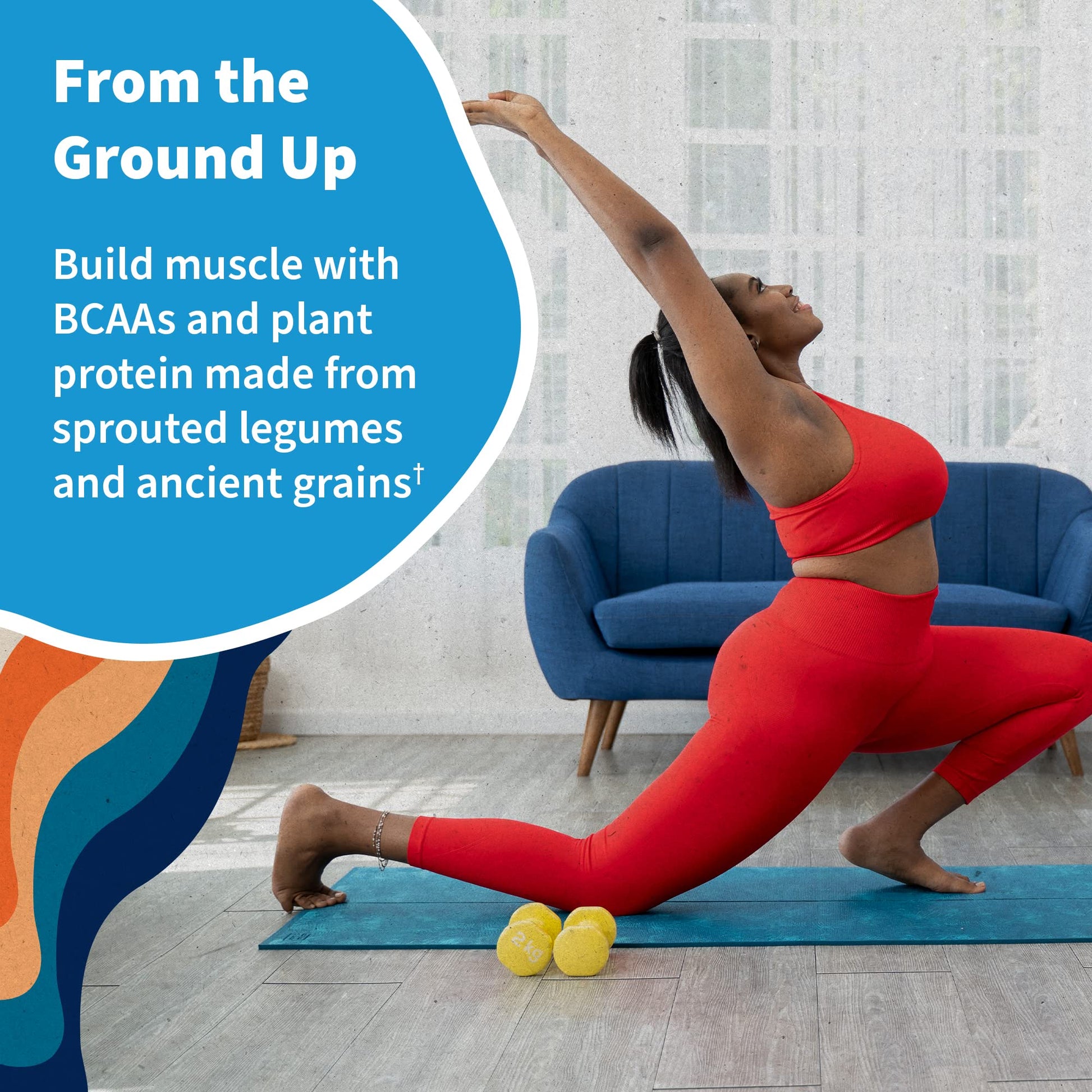Vegan Protein Powder - Chocolate Organic Protein Powder, 22g Plant Based Protein & BCAAs, Probiotics & Digestive Enzymes - Garden of Life, Gluten & Lactose Free 1.5 LB - Nirvana Guru