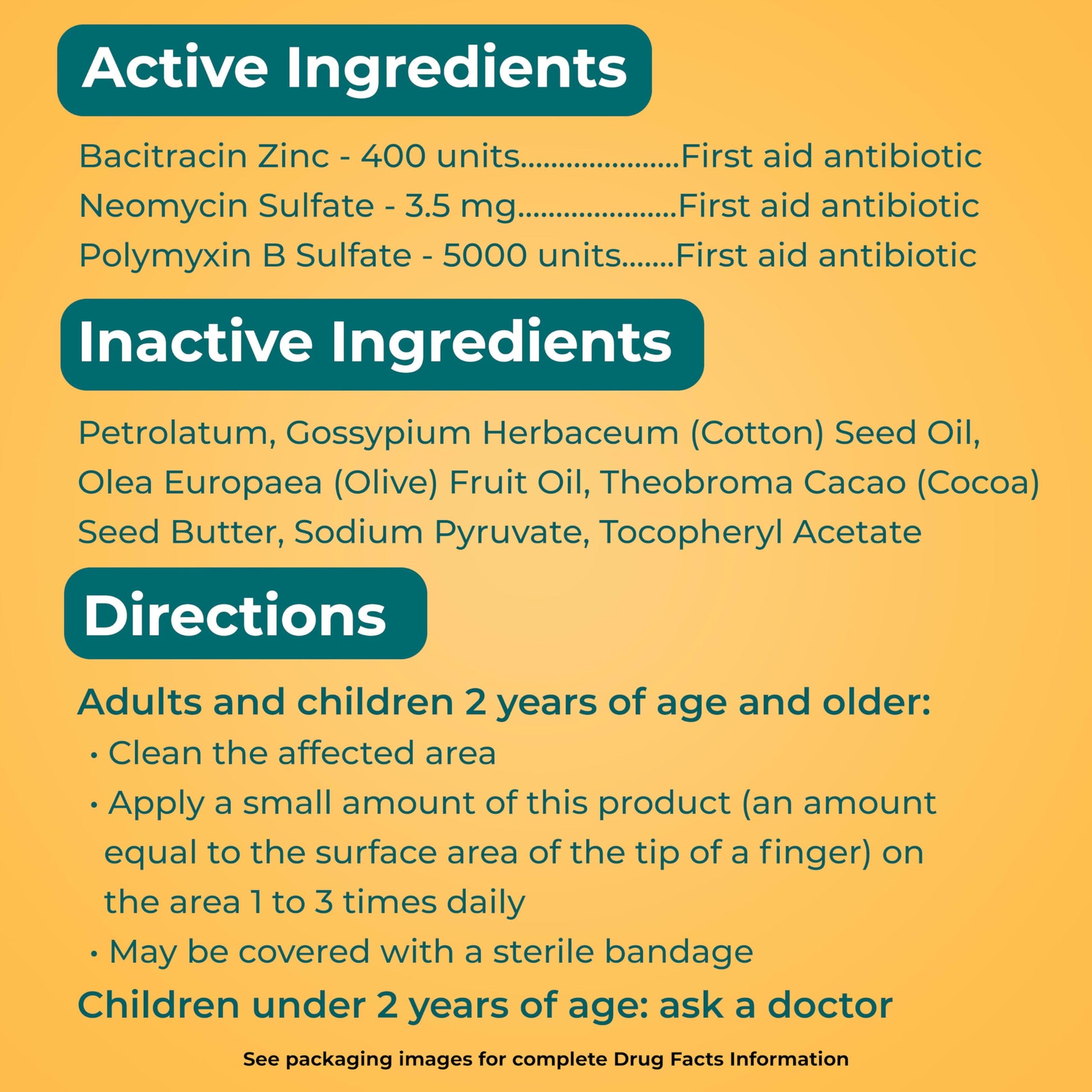 Neosporin Original First Aid Antibiotic Ointment with Bacitracin Zinc For Infection Protection, Wound Care Treatment & Scar Appearance Minimizer for Minor Cuts, Scrapes and Burns, 1 oz Nirvana Guru