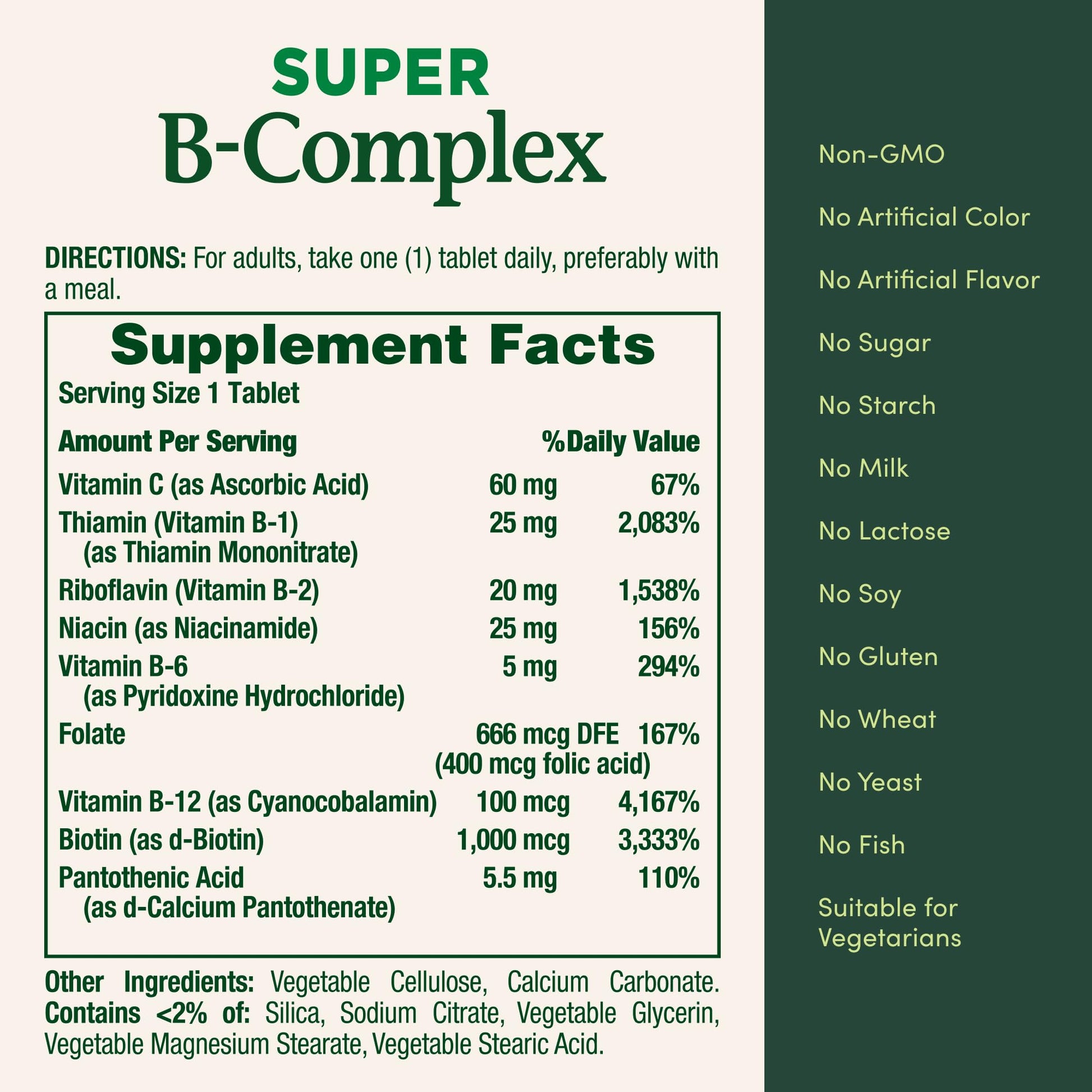 Nature's Bounty Super B Complex Vitamins with Vitamin C & Folic Acid, Vitamins for Immune & Cellular Energy Support, 150 Tablets Nirvana Guru