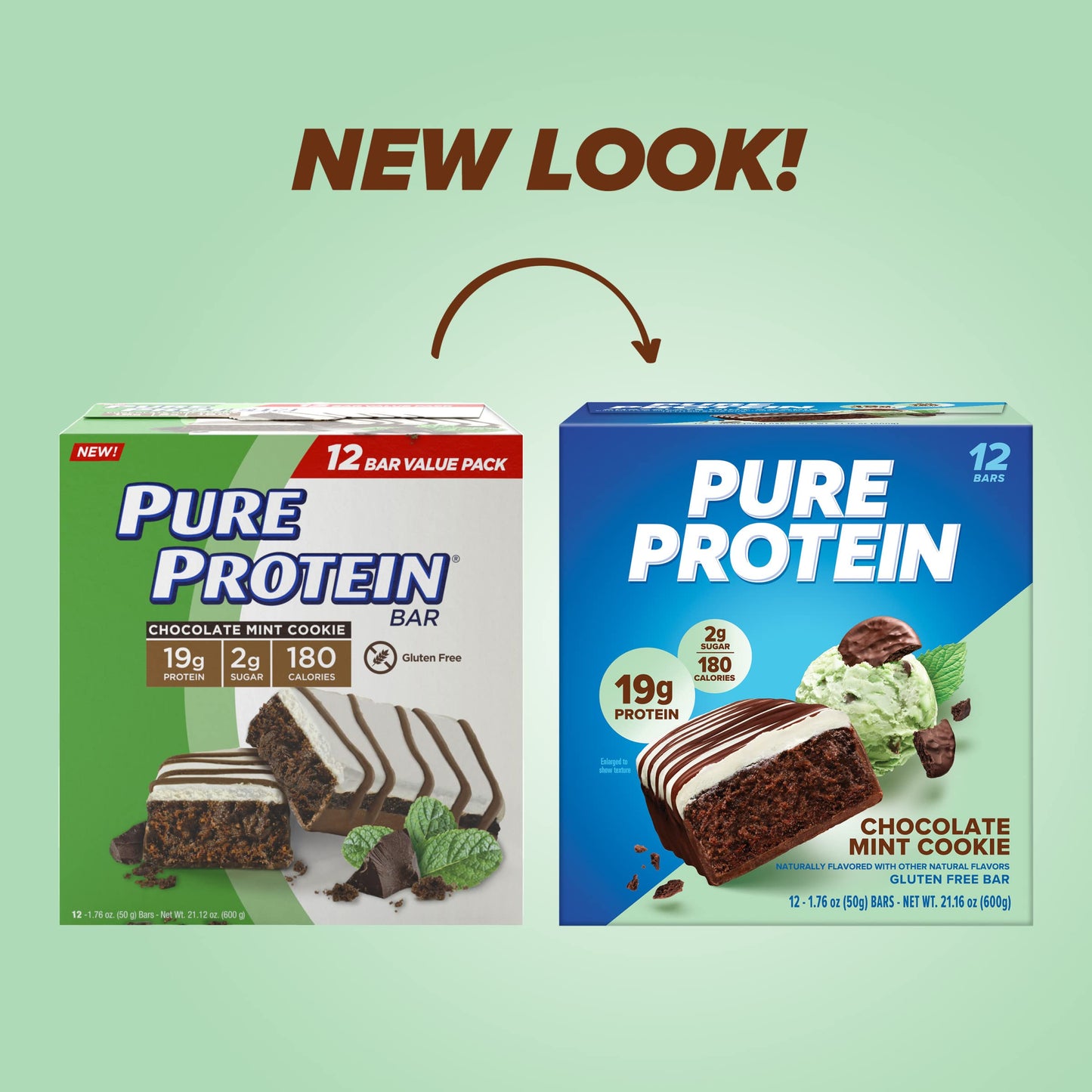 Pure Protein Bars, High Protein, Nutritious Snacks to Support Energy, Low Sugar, Gluten Free, Chocolate Deluxe, 1.76 oz., 12 Count(Pack of 1) (Packaging may vary)