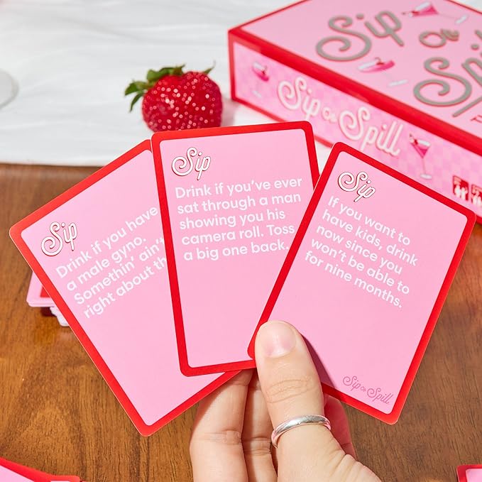 WHAT DO YOU MEME? Sip or Spill by Buzzed, Fun Social Drinking Games for Adults, The Ultimate Bachelorette Party Games and Card Games, Includes 300 Cards and Instructions. nirvanaguru