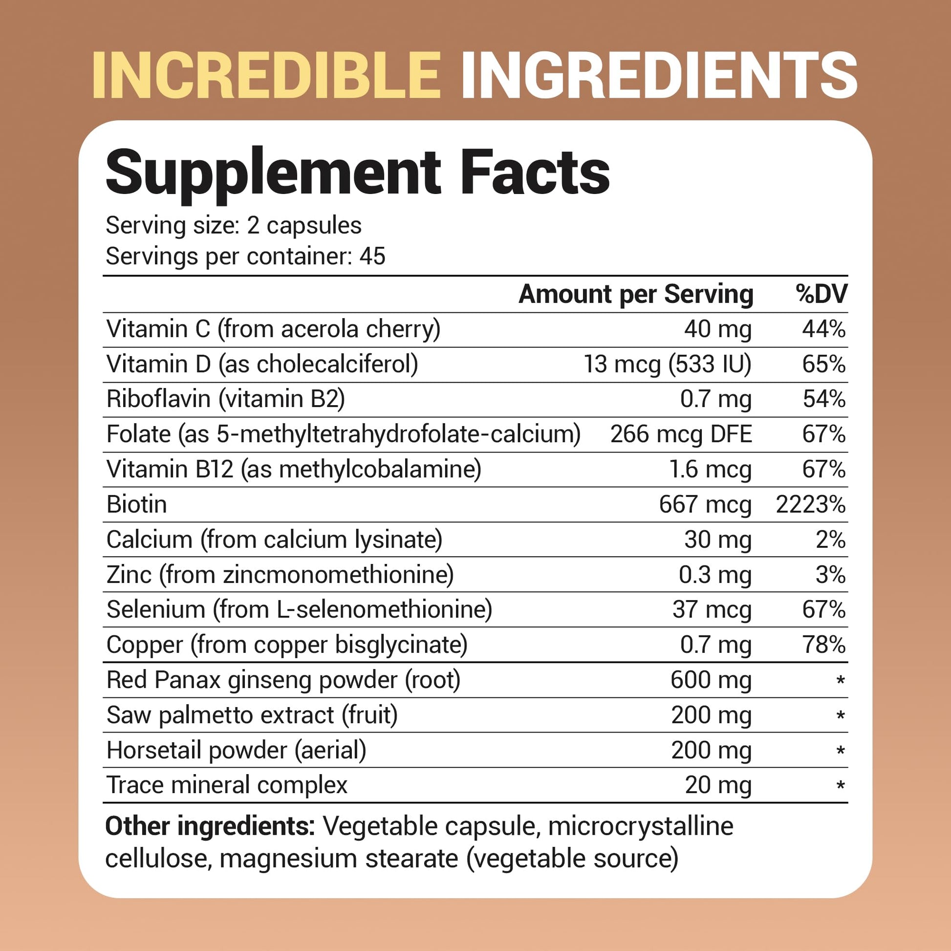 Dr. Berg All-in-One Vitamins for Hair, Skin, & Nails - Advanced Formula with Biotin, Saw Palmetto, DHT Blocker, & Trace Minerals - 90 Veg Capsules - Nirvana Guru