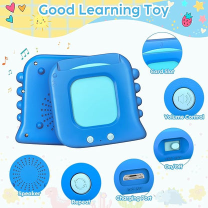 Talking Flash Cards,Kids Toddler Flash Cards with 240 Sight Words,Montessori Toys,Autism Sensory Toys,Speech Therapy,Learning Educational Gifts for Age 1 2 3 4 5 Years Old Boys and Girls nirvanaguru