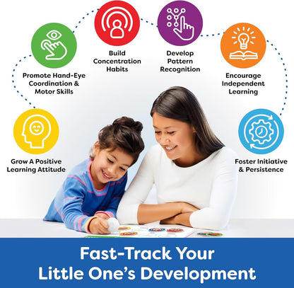 Montessori Preschool Busy Book for Toddlers Ages 3 and Up - Preassembled - Preschool Learning Activities Homeschool Montessori Toys - Gifts for 3 Year Old Boys - 4 Year Old Girl Birthday Gifts Nirvana Guru