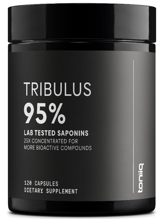 Tribulus Terrestris for Men - Ultra High Potency 25:1 Extract with 95% Saponins - 1300mg Pure & Concentrated Formula - Third-Party Lab Tested for Purity & Quality - 120 Capsules Nirvana Guru