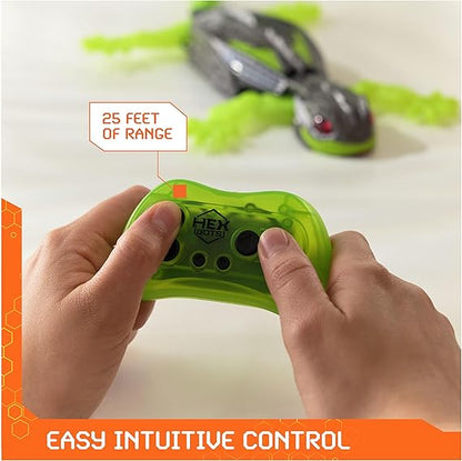 HEX BOTS Wall Climbing RC Robot Toy – Rechargeable Gecko Robot for Kids Ages 4+ nirvanaguru