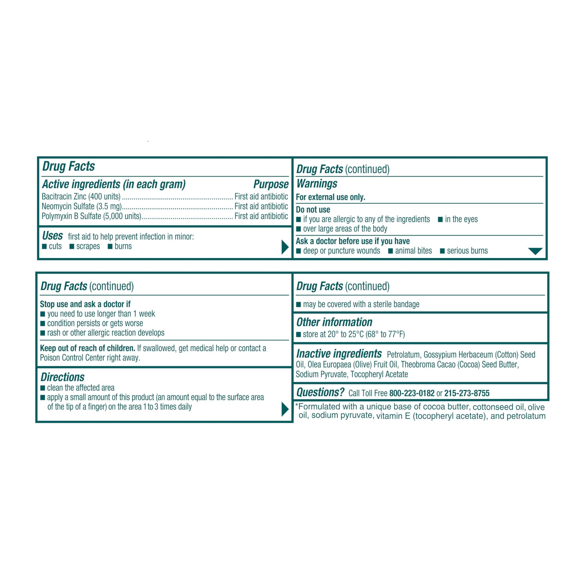Neosporin Original First Aid Antibiotic Ointment with Bacitracin Zinc For Infection Protection, Wound Care Treatment & Scar Appearance Minimizer for Minor Cuts, Scrapes and Burns, 1 oz Nirvana Guru