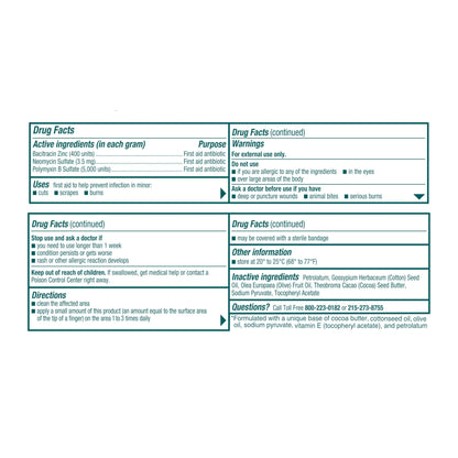 Neosporin Original First Aid Antibiotic Ointment with Bacitracin Zinc For Infection Protection, Wound Care Treatment & Scar Appearance Minimizer for Minor Cuts, Scrapes and Burns, 1 oz Nirvana Guru
