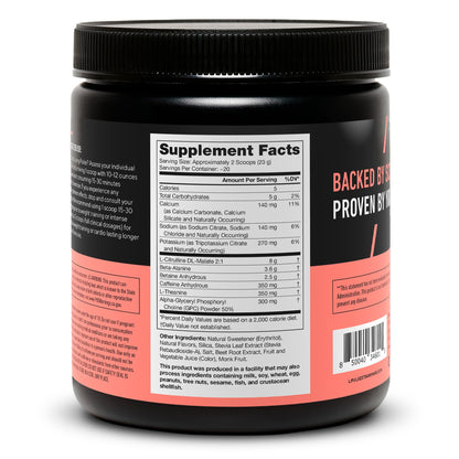 LEGION Pulse Pre Workout Supplement - All Natural Nitric Oxide Preworkout Drink to Boost Energy, Creatine Free, Naturally Sweetened, Beta Alanine, Citrulline, Alpha GPC (Fruit Punch) Nirvana Guru