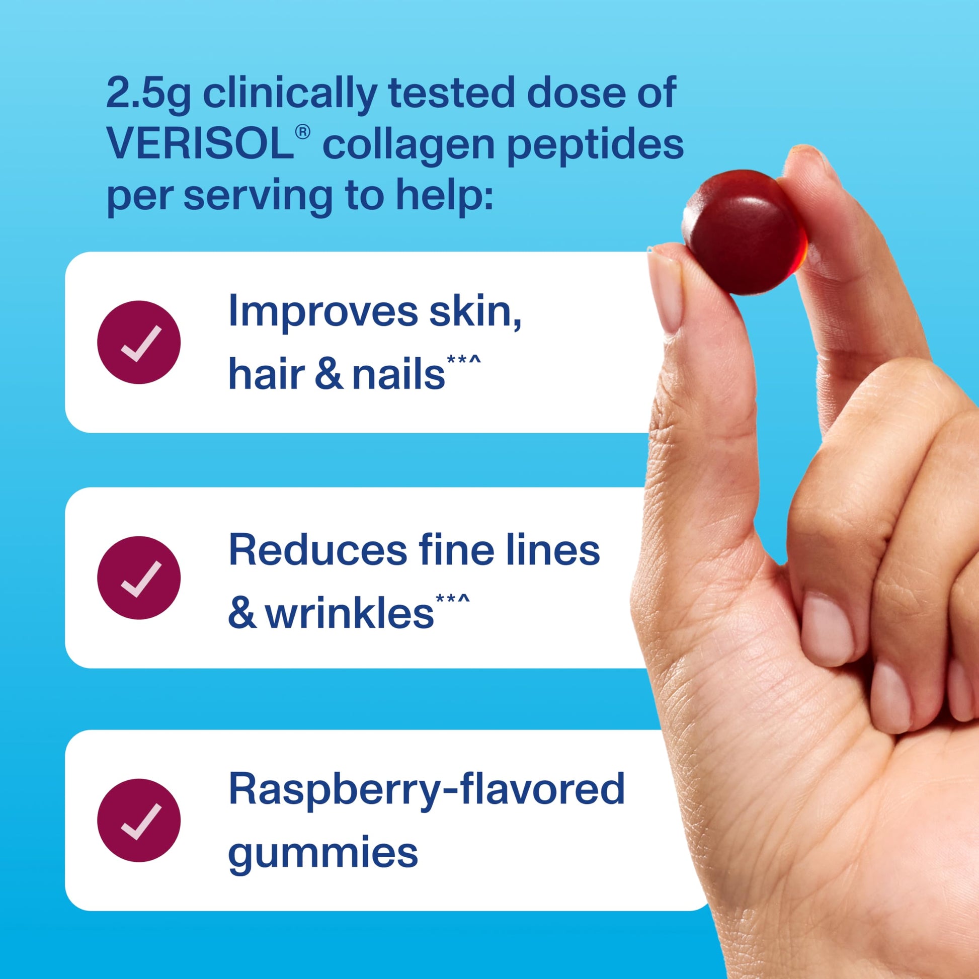 Vital Proteins Collagen Gummies, 2.5g of Clinically-Tested Collagen for Hair, Skin, Nails & Wrinkles, 120 ct, 30-Day Supply, Grape Flavor - Nirvana Guru