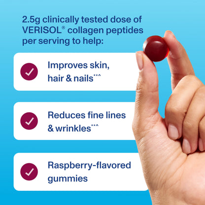Vital Proteins Collagen Gummies, 2.5g of Clinically-Tested Collagen for Hair, Skin, Nails & Wrinkles, 120 ct, 30-Day Supply, Grape Flavor - Nirvana Guru