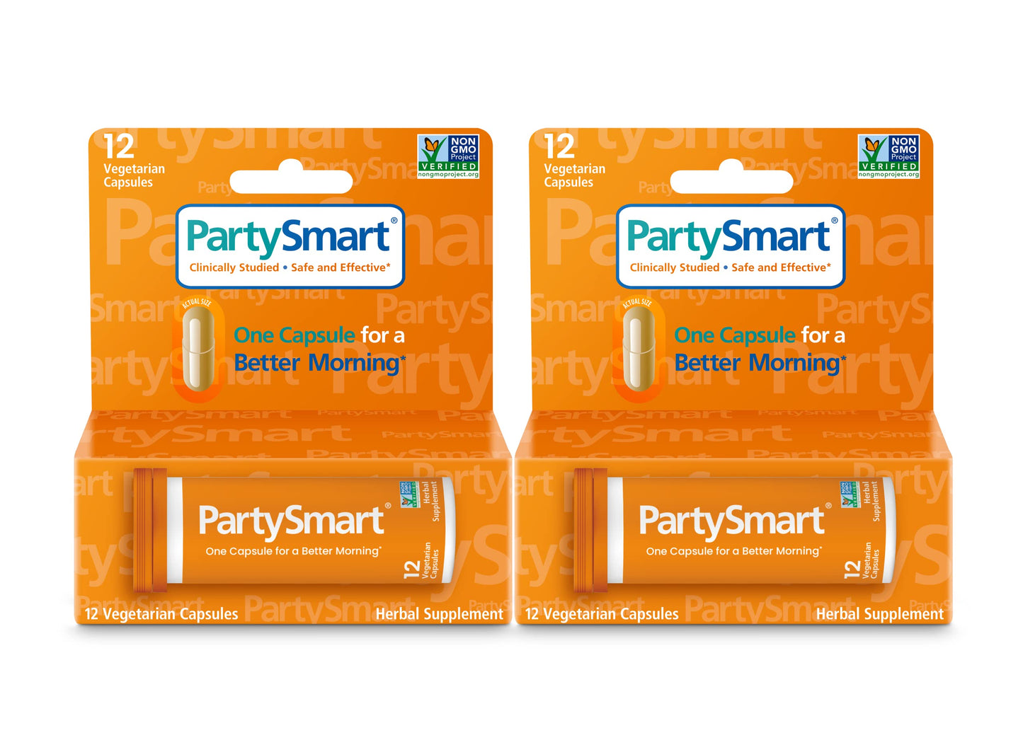 Himalaya PartySmart, One Capsule for a Better Morning, Plant-Based, Liver Support, Better Morning After Drinking, Clinically Studied, Non-GMO Project Verified, 12 Capsules - Nirvana Guru