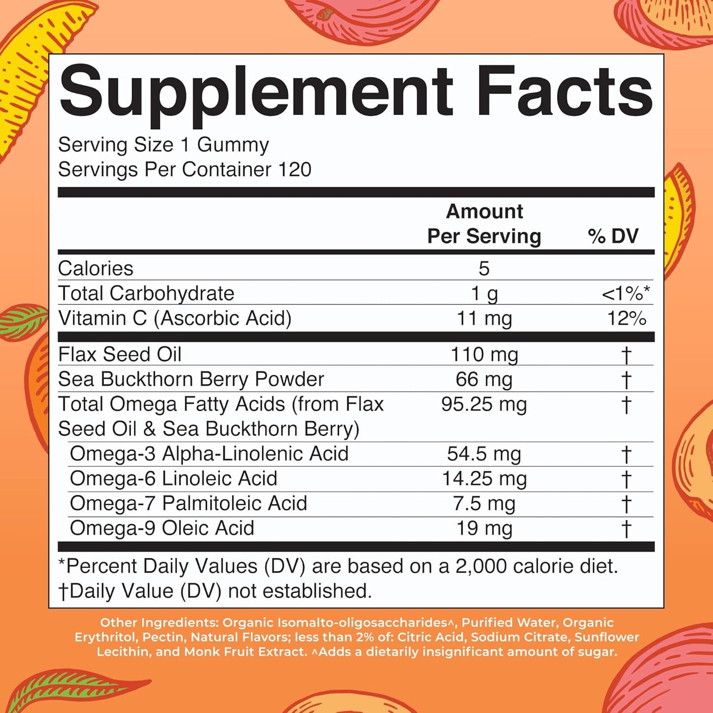 MaryRuth Organics Vegan Omega 3 6 7 9 Gummies | Up to 4 Month Supply | Omega 3 Supplement with Flaxseed Oil | Omega 3 Gummies | No Fish Taste | Non-GMO | 120 Count - Nirvana Guru