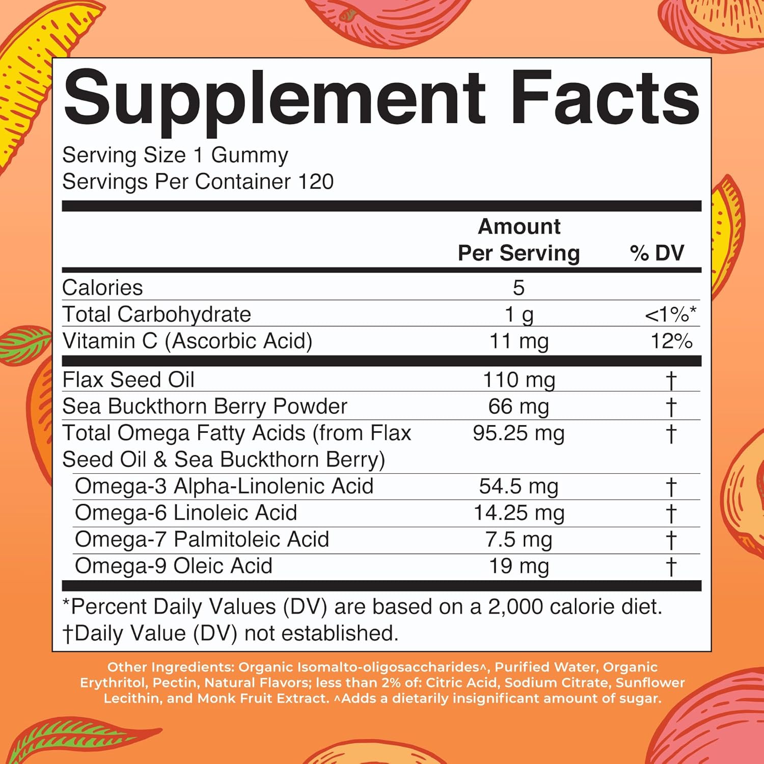 MaryRuth Organics Vegan Omega 3 6 7 9 Gummies | Up to 4 Month Supply | Omega 3 Supplement with Flaxseed Oil | Omega 3 Gummies | No Fish Taste | Non-GMO | 120 Count - Nirvana Guru