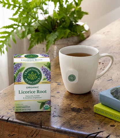 Traditional Medicinals Organic Red Clover, Caffeine Free, 16 Wrapped Tea Bags, 1.13 oz (32 g) - Nirvana Guru