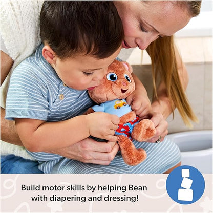 Ms. Rachel Potty Time with Bean, 11” Plush Teddy Bear with Play Toilet & Accessories, Toddler Toys for Girls & Boys for Ages 18 Months to 3+ Nirvana Guru
