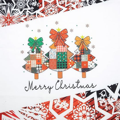 MOUSYA Women Dress Shirt Christmas Long Sleeve Tops Santa Printed Pullover Loose Plus Size T-Shirt Blouse with Pockets nirvanaguru