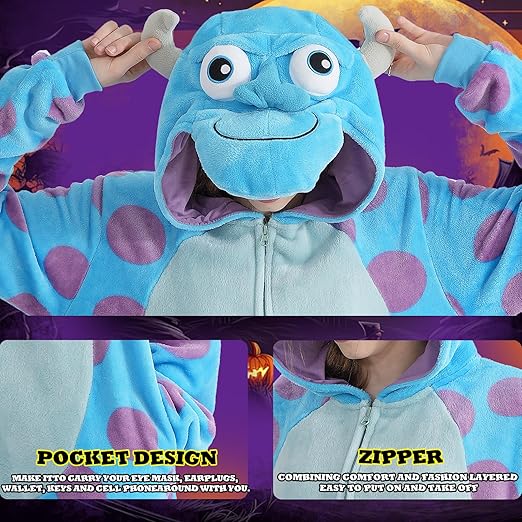 Beauty Shine Unisex Adult Onesie One Piece Pajamas Cosplay Cartoon Costume Halloween Christmas Sleepwear Jumpsuit Homewear nirvanaguru