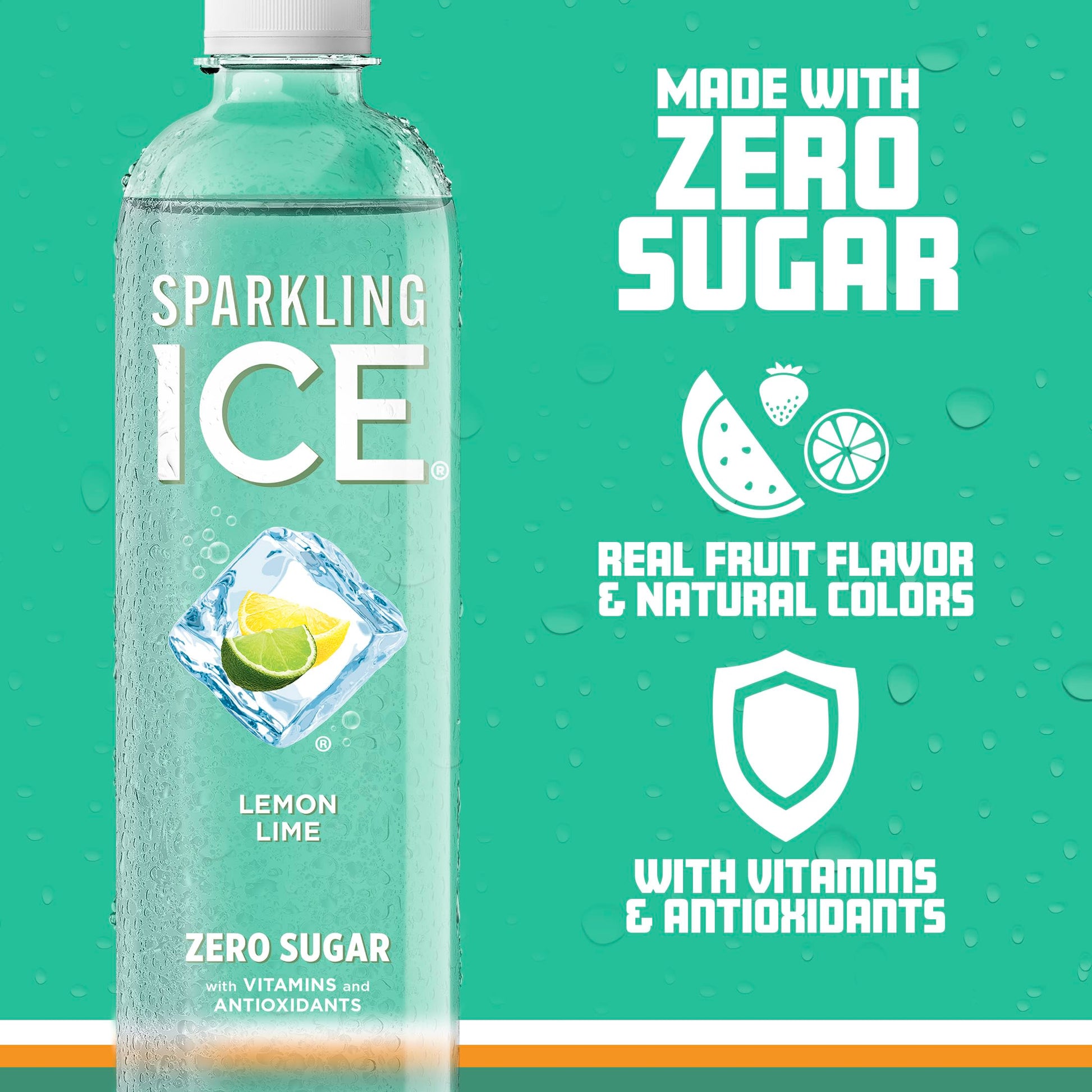 Sparkling Ice, Black Raspberry Sparkling Water, Zero Sugar Flavored Water, with Vitamins and Antioxidants, Low Calorie Beverage, 17 fl oz Bottles (Pack of 12) - Nirvana Guru