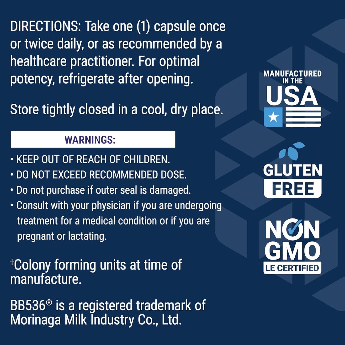 Life Extension Bifido GI Balance, probiotics, Bifidobacterium longum BB536® (2 Billion CFU), Support Healthy Gut & Digestive Health, Gluten-Free, Non-GMO, Vegetarian, 60 Capsules - Nirvana Guru