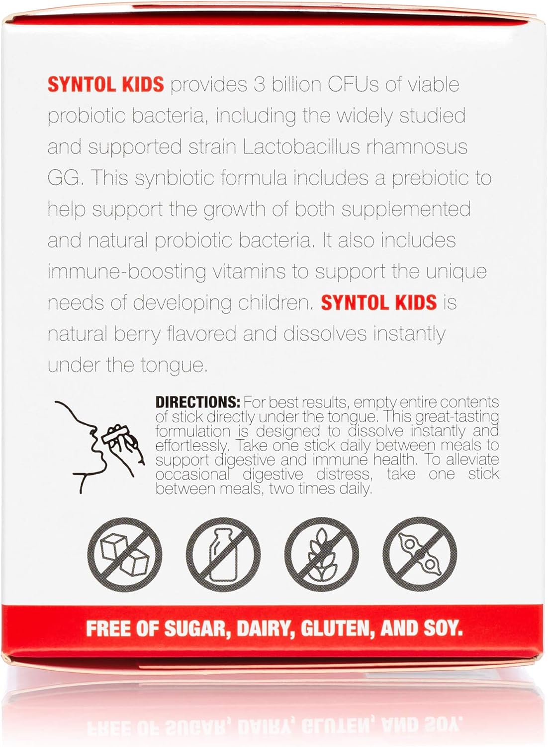 Arthur Andrew Medical, Syntol Kids, Daily Probiotic Supplement for Digestive Health and Young Immune Systems, No Sugar or Artificial Sweeteners, Berry Flavor, Vegan, 30 Sachets Nirvana Guru