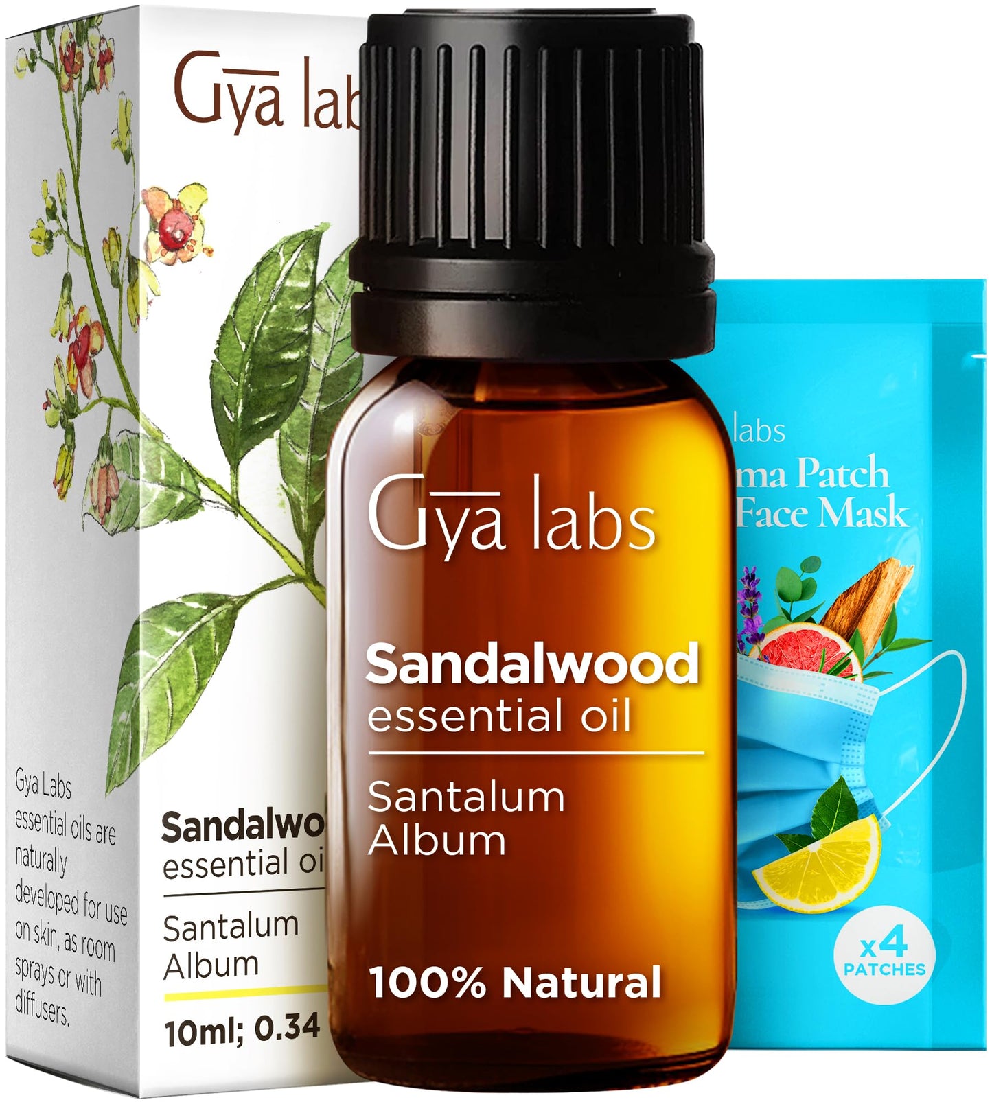 Gya Labs Frankincense Essential Oil for Face - 0.34 Fl Oz - 100% Pure Natural Frankincense Oil for Skin, Body Massages & Candle Making - Premium Grade for Wellness & Comfort - Woody & Calming Scent
