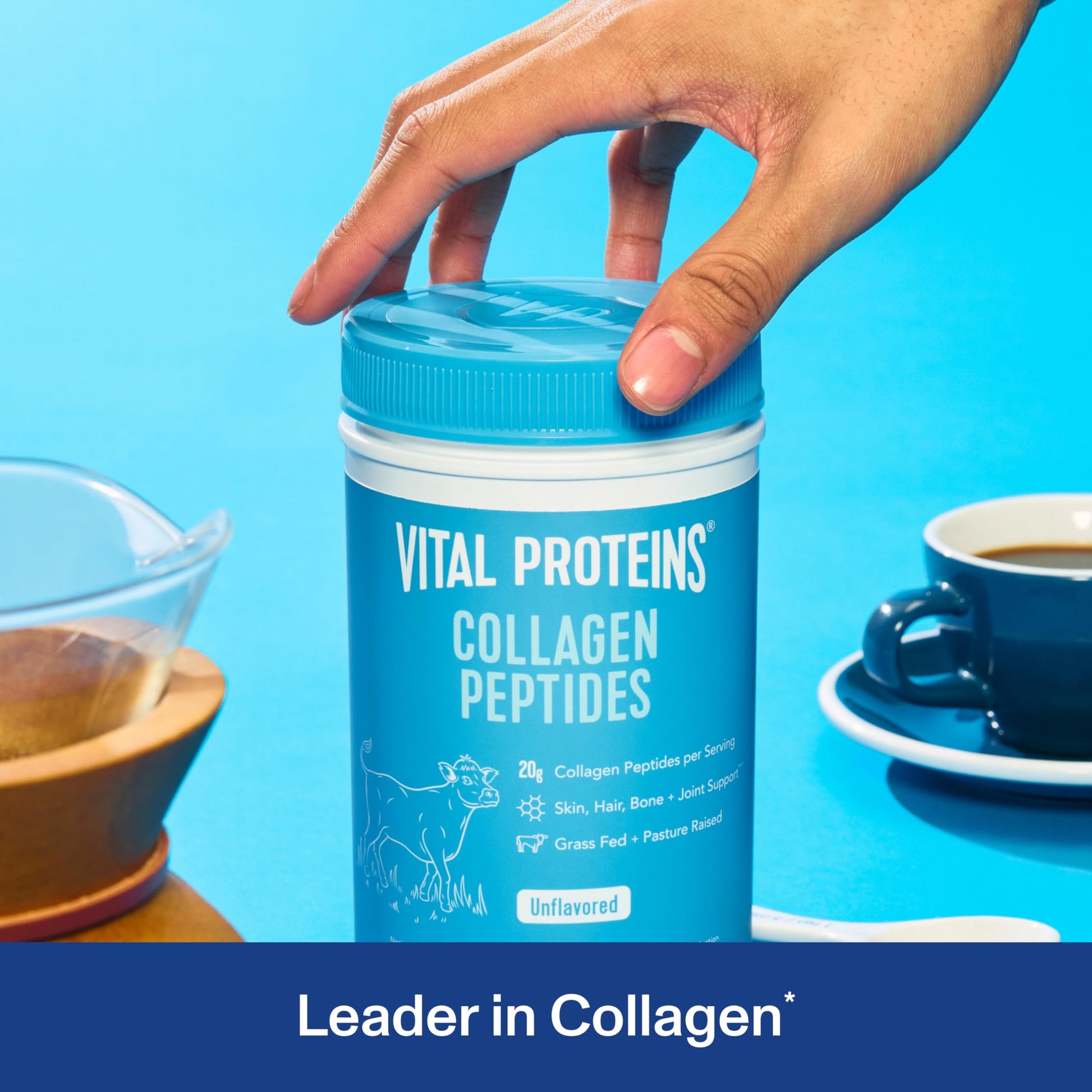 Vital Proteins Collagen Peptides Powder - Supports Hair, Nail, Skin, Bone & Joint Health, Unflavored, Collagen Protein 9.33 OZ - Nirvana Guru