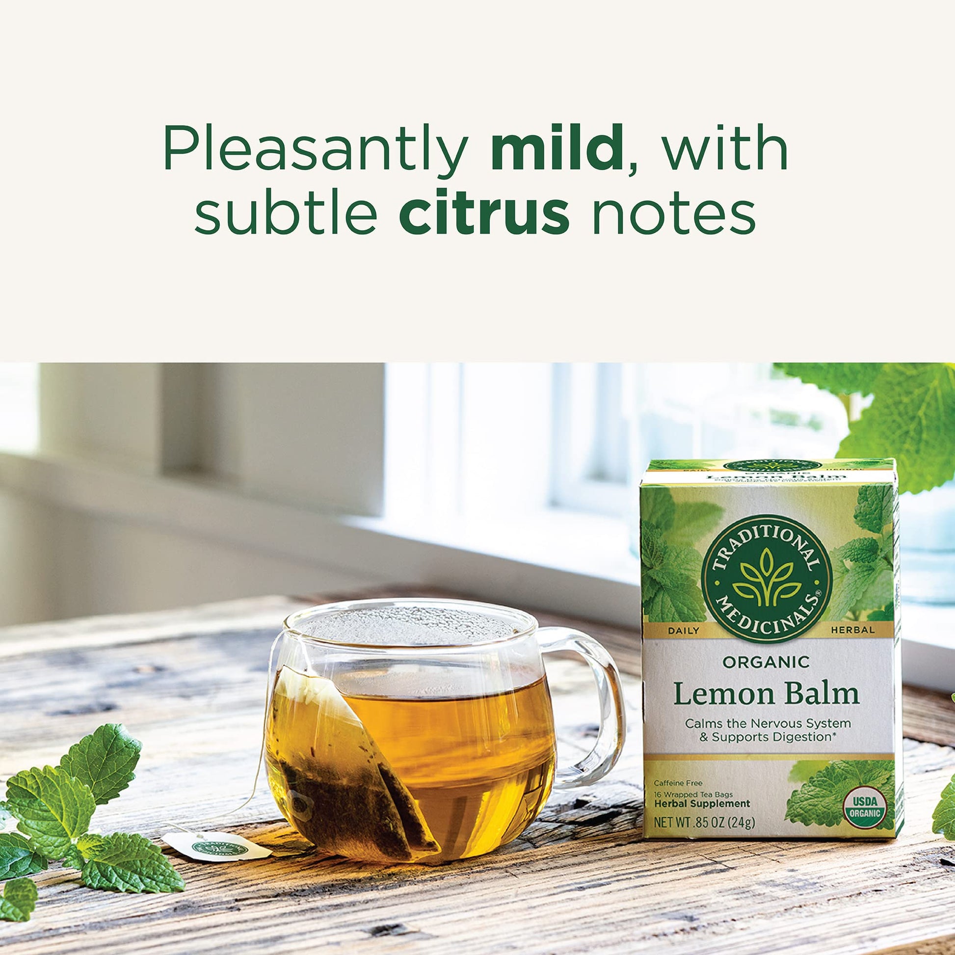 Traditional Medicinals Tea, Organic Chamomile, Calming, Calms Your Nerves, Supports Healthy Digestion, 96 Tea Bags (6 Pack) - Nirvana Guru