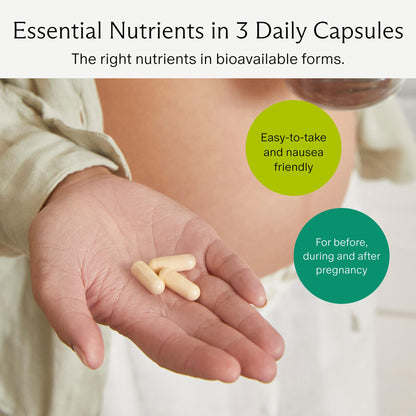 Needed. Multivitamin for Prenatal | Prenatal Multi Essentials Capsule - Pregnancy, Breastfeeding, Postpartum | Expertly-Formulated & Third-Party Tested, | 30-Day Supply Nirvana Guru