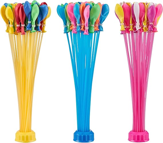 Bunch O Balloons Crazy Color by ZURU, 200+ Rapid-Filling Self-Sealing Water Balloons for Outdoor Family, Friends, Children Summer Fun, Amazon Exclusive (6 Pack) nirvanaguru