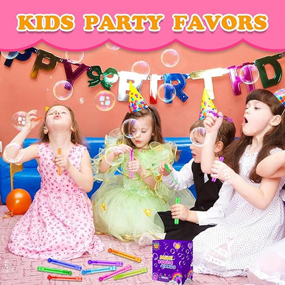 Party Goodie Bag Stuffer Fillers for Kids, 32 Pack Mini Bubble Wand Toys Gifts for Toddlers, Small Pinata Birthday Camping Wedding Party Favors Supplies, Classroom School Stuff Prizes Treats Non Candy nirvanaguru
